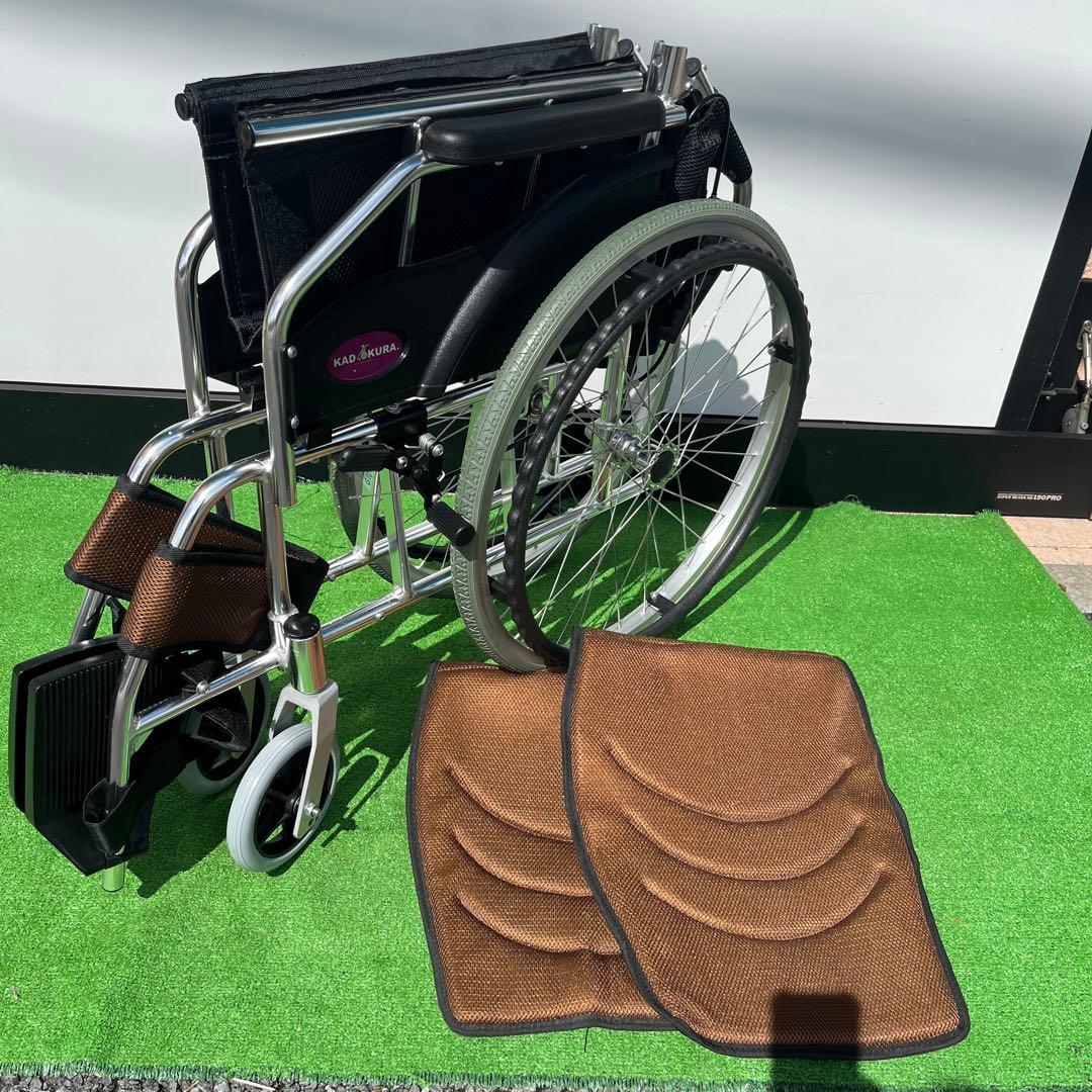 KADOKURA自走用車イス軽量　ラバンバブラウン G101-BRN