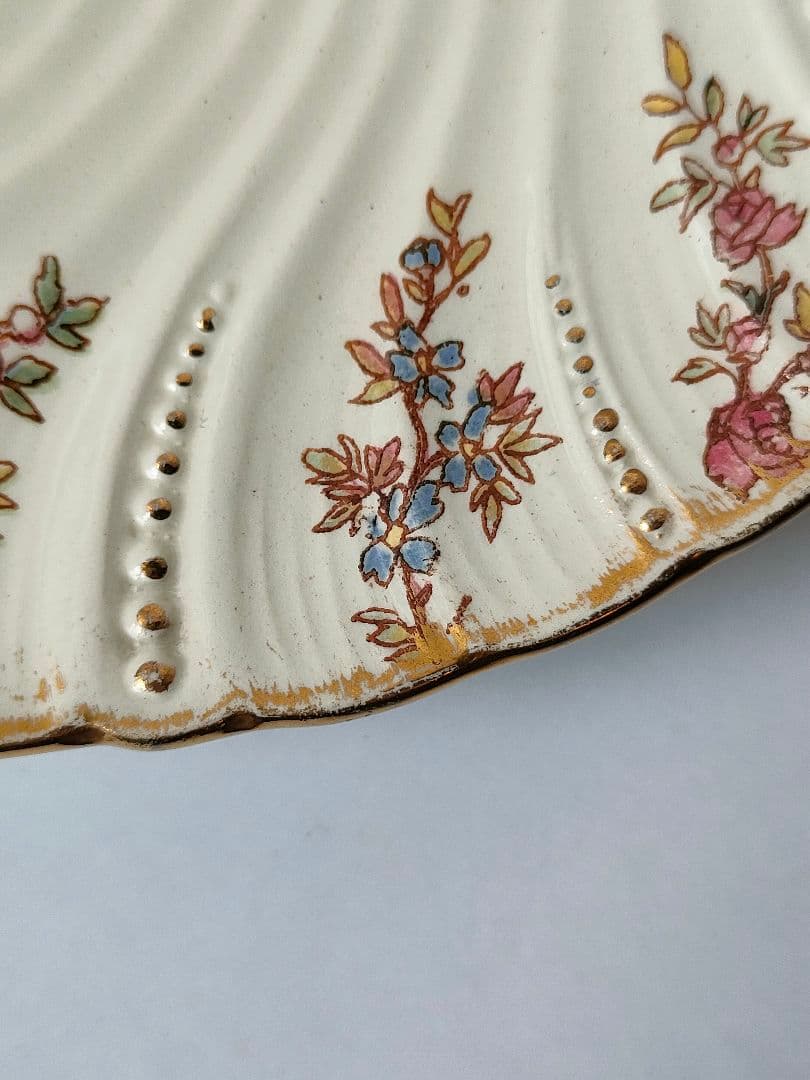 希少　美品　サルグミンヌ　ルイ15世　平皿　フランスアンティーク　A