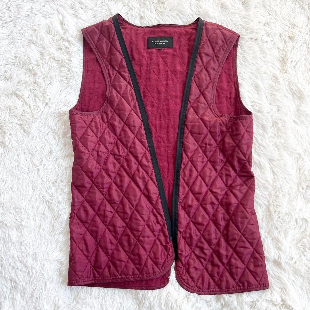 バーバリーブラックレーベル トレンチコート ライナー ノバチェック　XL