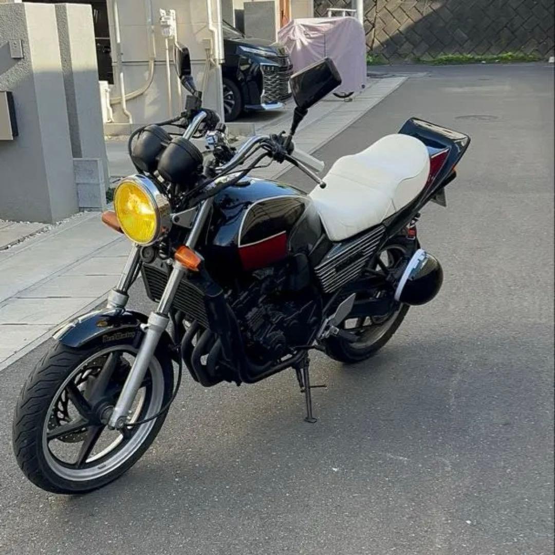 ジェイド250 白皮 タックロールシー　値下げ可