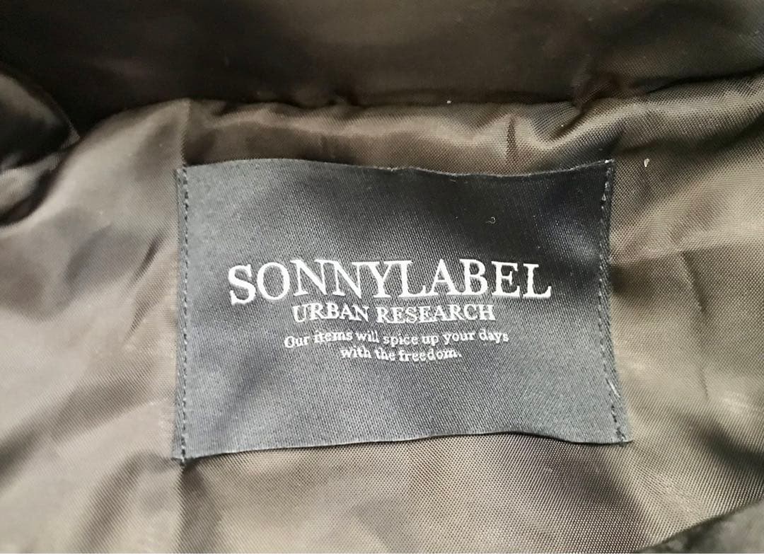 フーディーダウンジャケットURBAN RESEARCH Sonny Label
