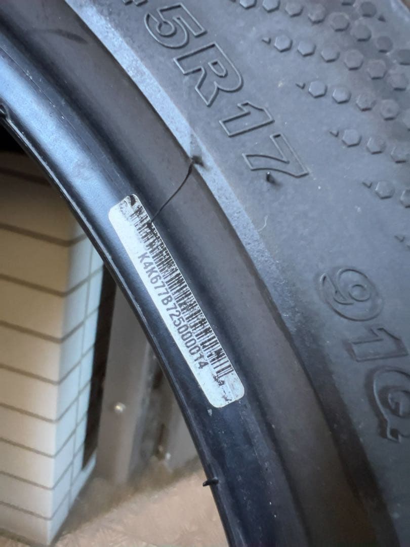 値下げ2024年製スタッドレスKENDA KR36 225/45R17 4本