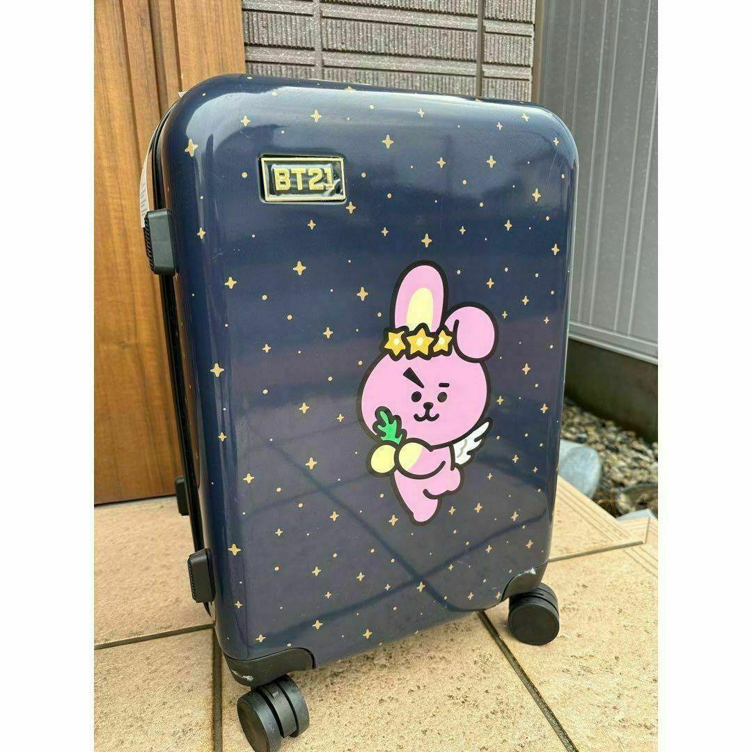 新品未使用 bt21 スーツケース キャリーケースUNV COOKY 20