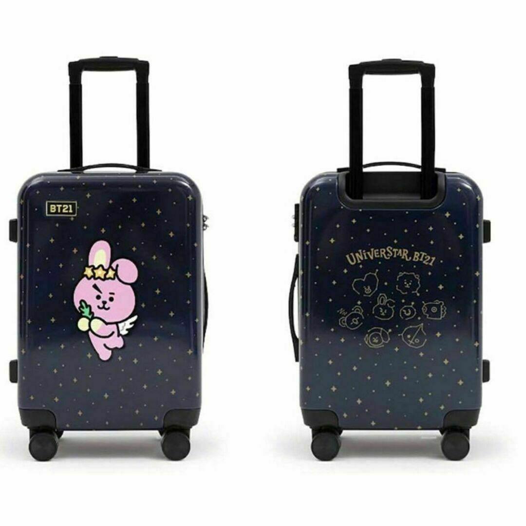 新品未使用 bt21 スーツケース キャリーケースUNV COOKY 20