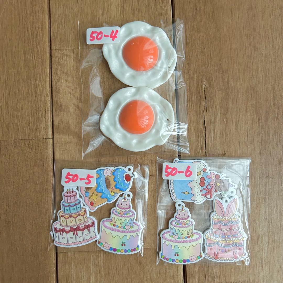 【見本ページ】在庫整理SALE♡選べるデコ＆ビーズパーツ一覧　50