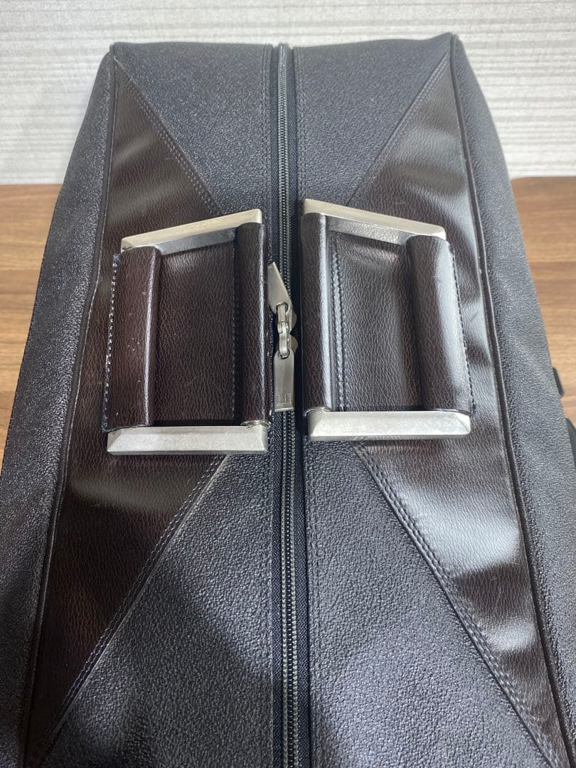 dunhill ダンヒル サイドカー ボストンバッグ トラベルバッグ