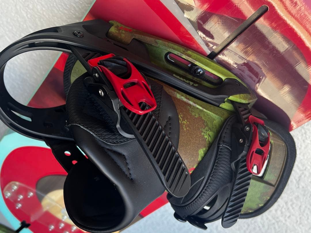 Burton CUSTOM 156 +ビィンディングCartelセット
