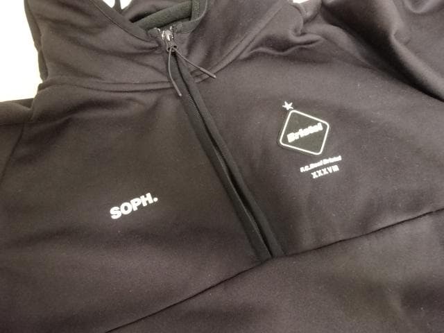 ウェア FCRB POLARTEC FLEECE HALF ZIP GAITER