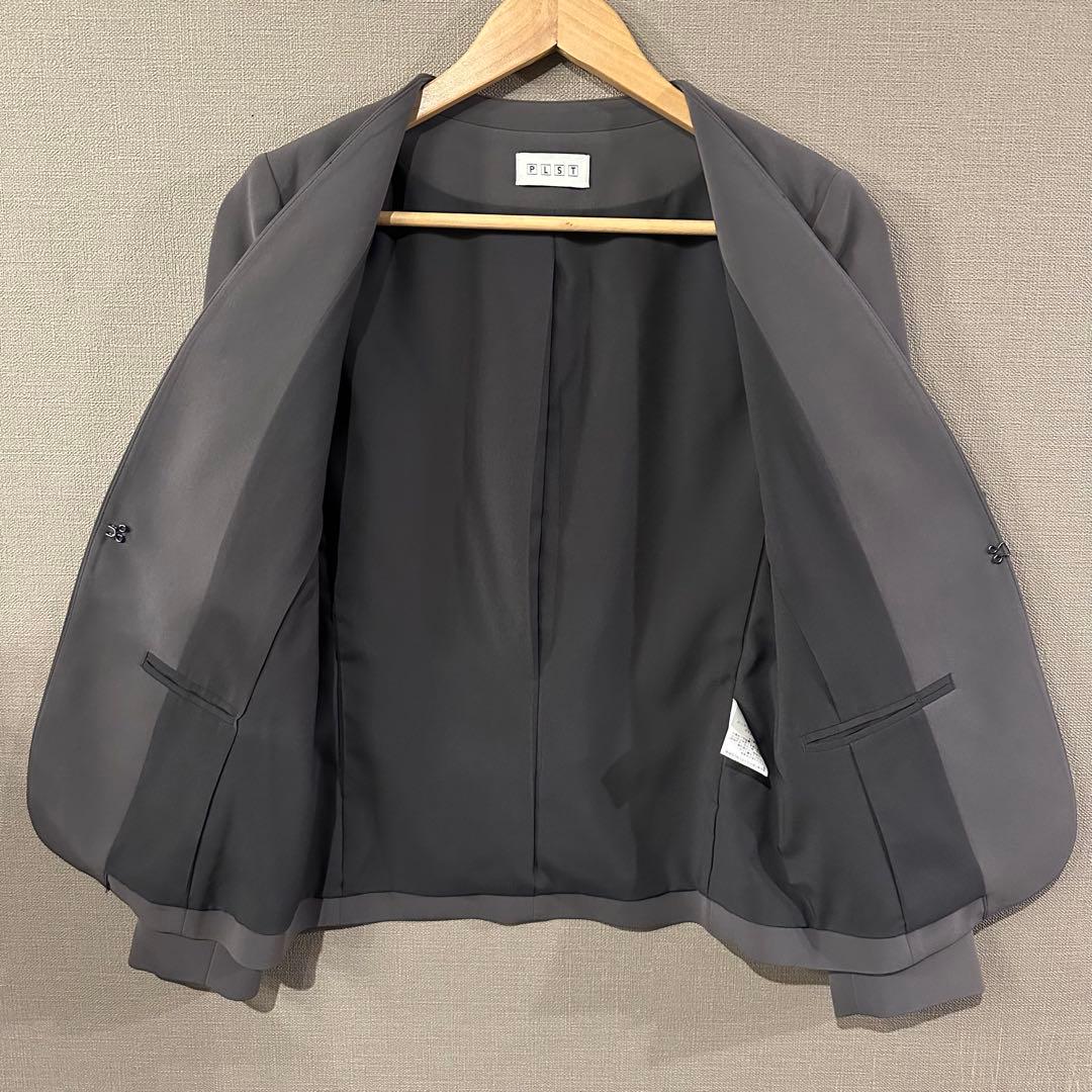 【専用】PLST プラステ　トリアセブレンド　スーツセット 上Ｓ　下M 洗濯可