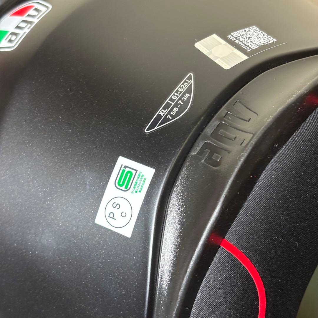 AGV K1S / マットブラック / XLサイズ / フルフェイス/極美品