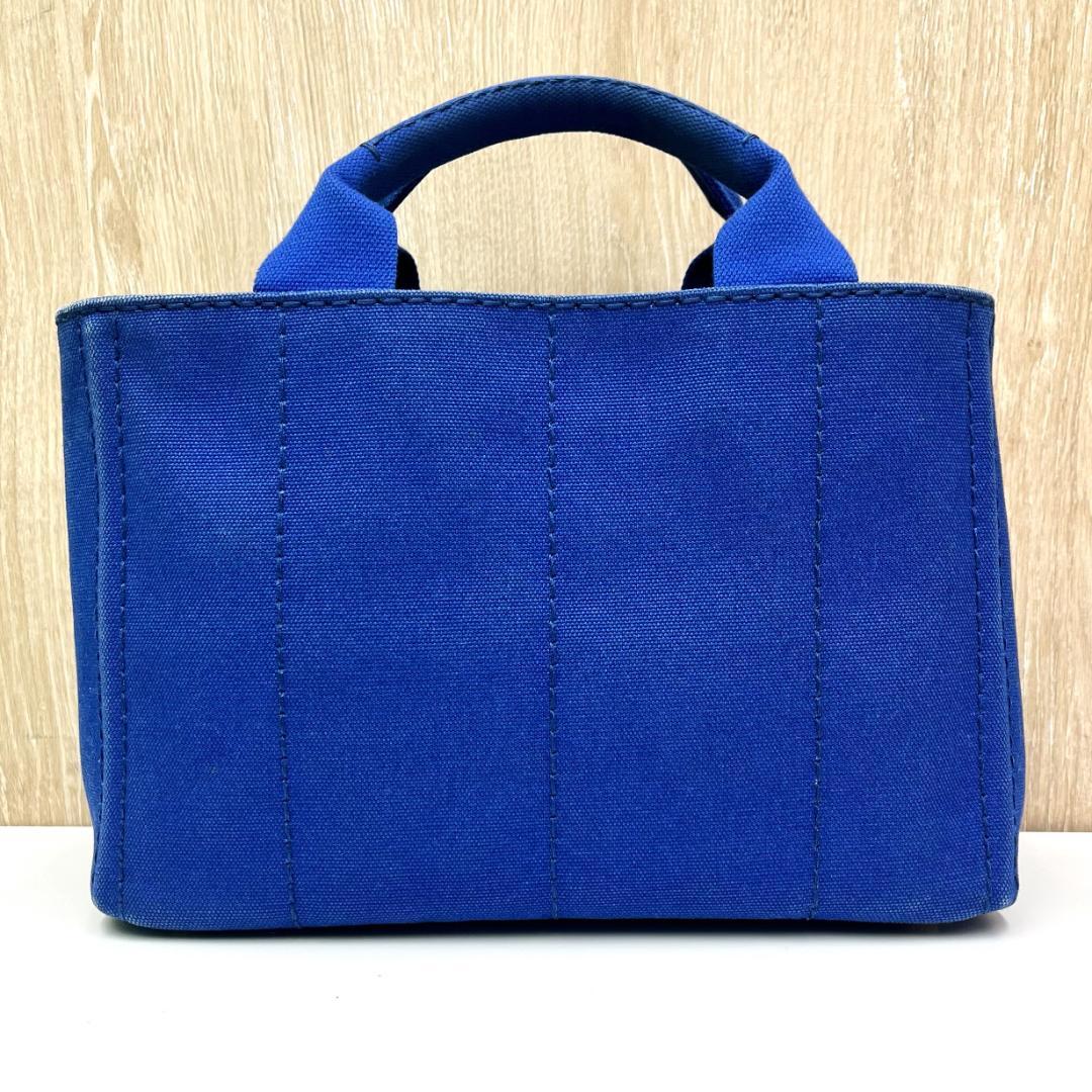 ★PRADA プラダ カナパ ハンドバッグ ブルー 正規品