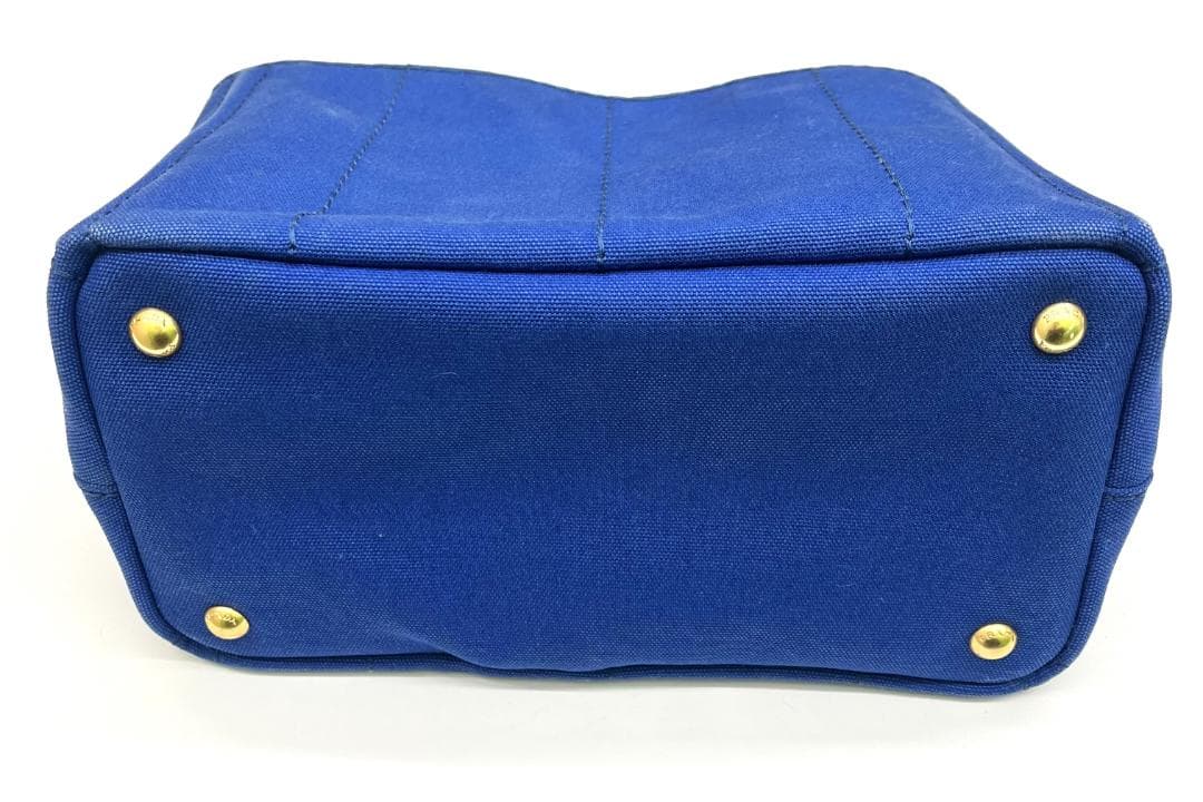 ★PRADA プラダ カナパ ハンドバッグ ブルー 正規品