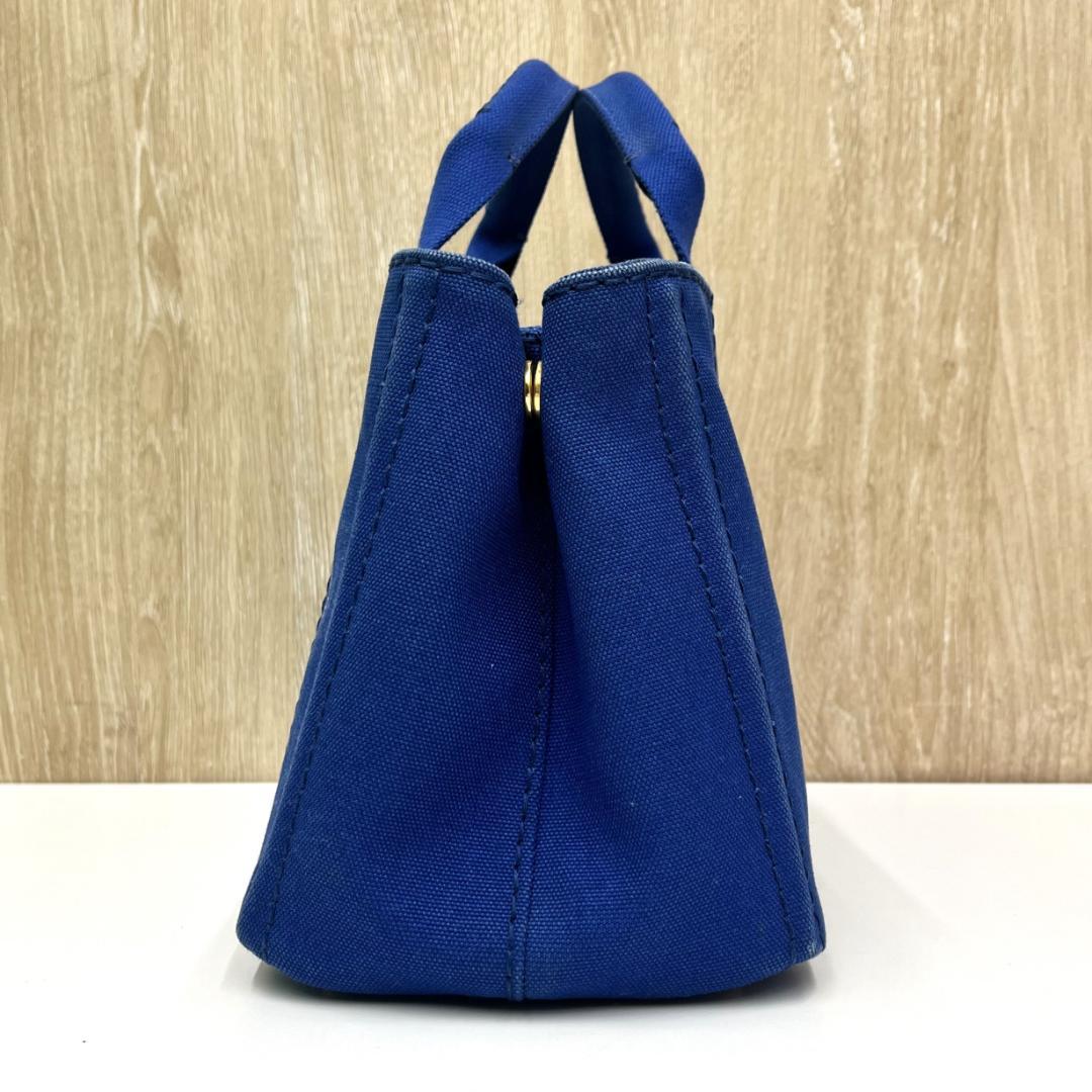 ★PRADA プラダ カナパ ハンドバッグ ブルー 正規品