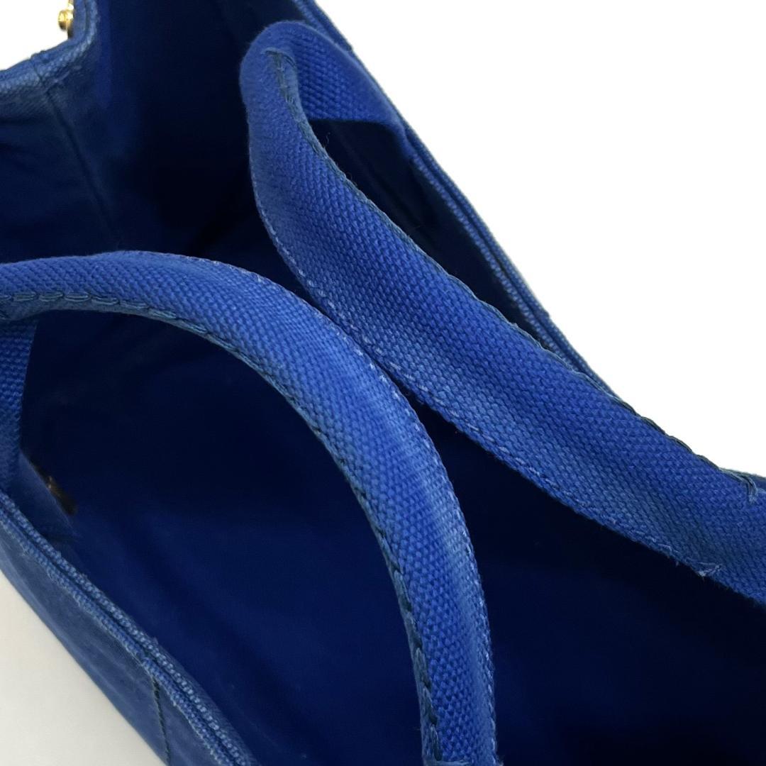 ★PRADA プラダ カナパ ハンドバッグ ブルー 正規品
