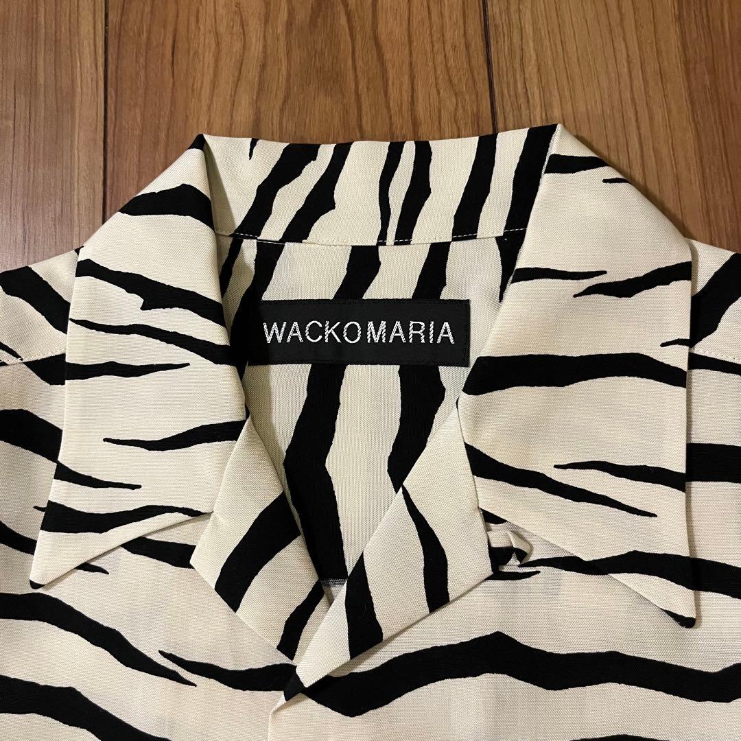 トップス WACKO MARIA 25aw TIGER OPEN COLLAR SHIRT