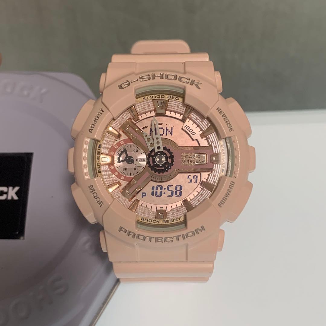 G-SHOCK／CASIO／GMA-S110MP／腕時計／ピンク／ほぼ未使用
