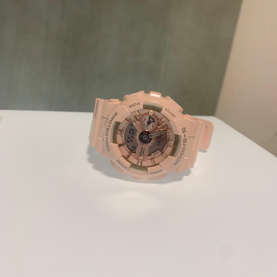 G-SHOCK／CASIO／GMA-S110MP／腕時計／ピンク／ほぼ未使用