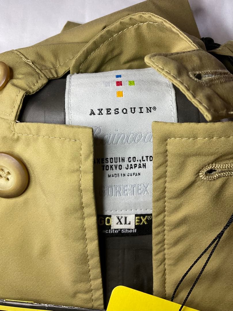 ゴアテックス 　AXESQUIN GORE-TEX レインコート XL【新品】