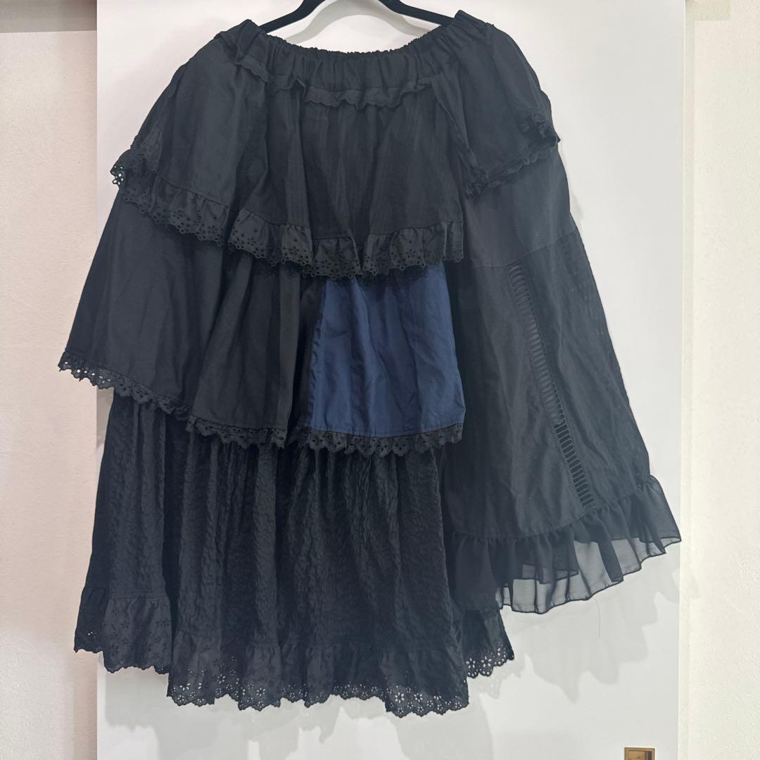 【25AW】【完売】BEAMS BOY TORI-TO / ティアード スカート