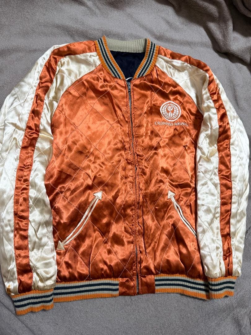 ２面用 CROPPED HEADS 龍 日本限定 スカジャン vintage
