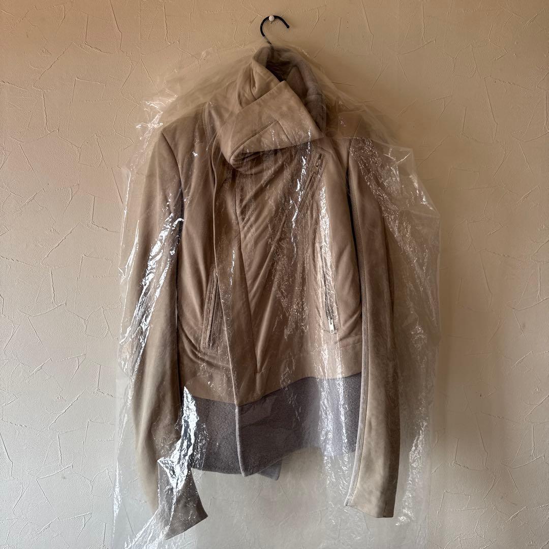 Rick Owens リックオウエンス ラムレザー カシミア ジャケット
