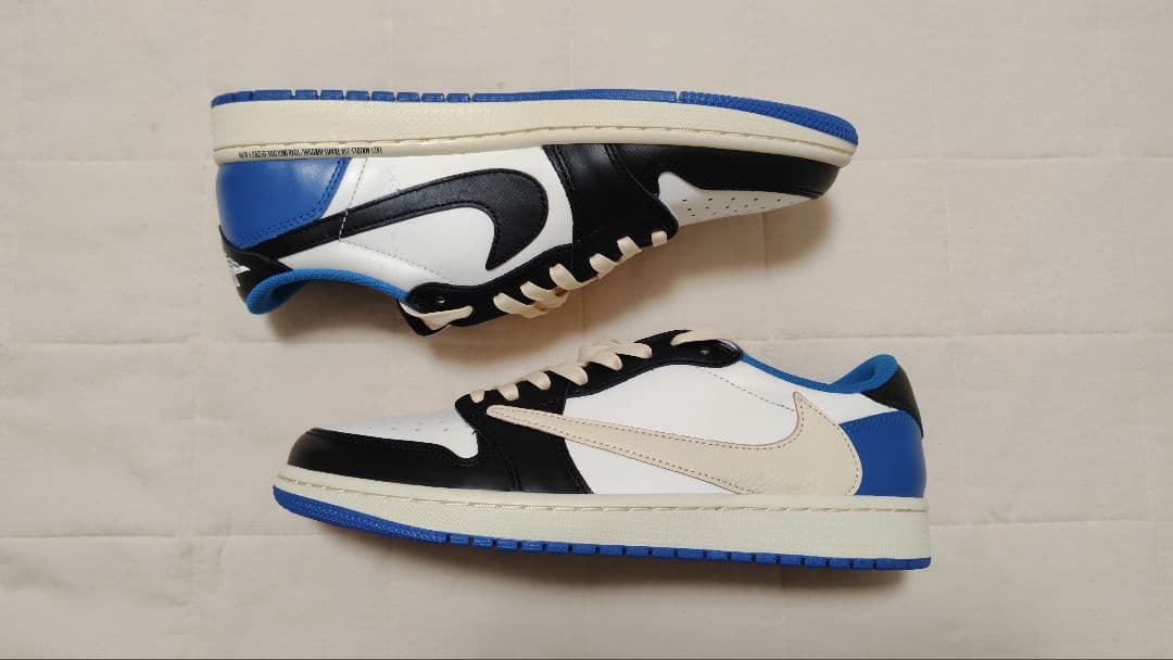 TravisScott × fragment × AirJordan 1 Low