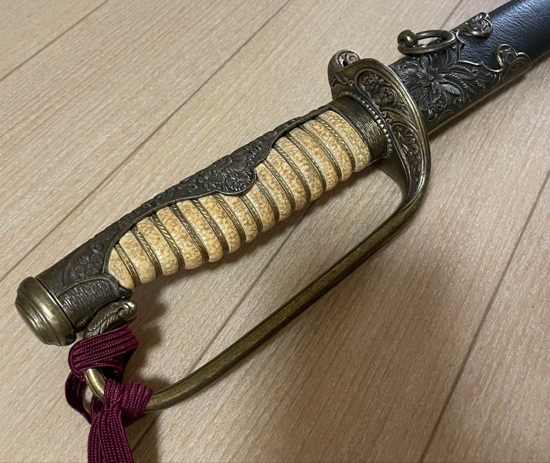 模造刀　美術刀　サーベル　指揮刀　時代武具　2本セット　A0431