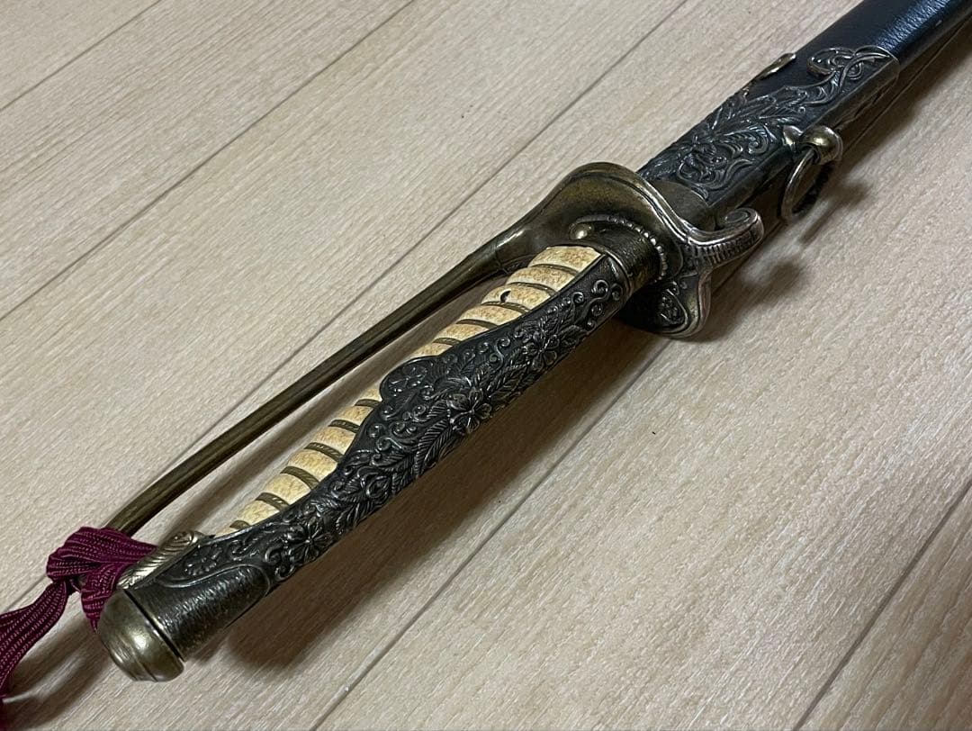 模造刀　美術刀　サーベル　指揮刀　時代武具　2本セット　A0431