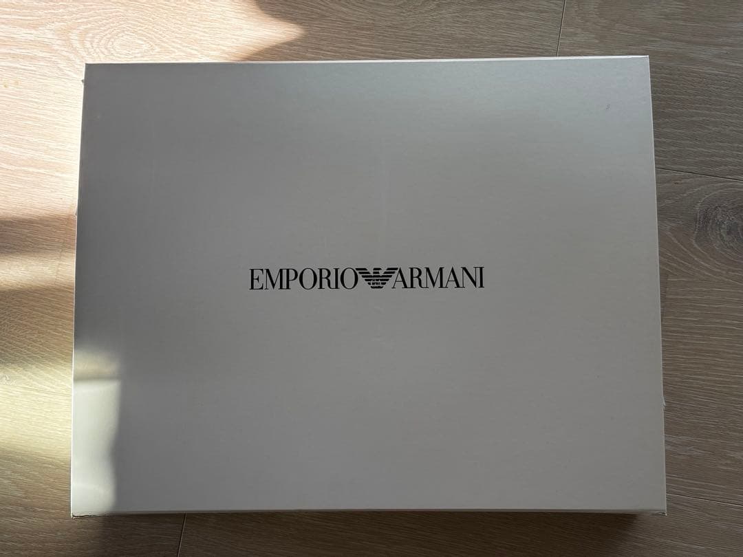 EMPORIO ARMANI マザーズバッグ ホワイト/ブラック