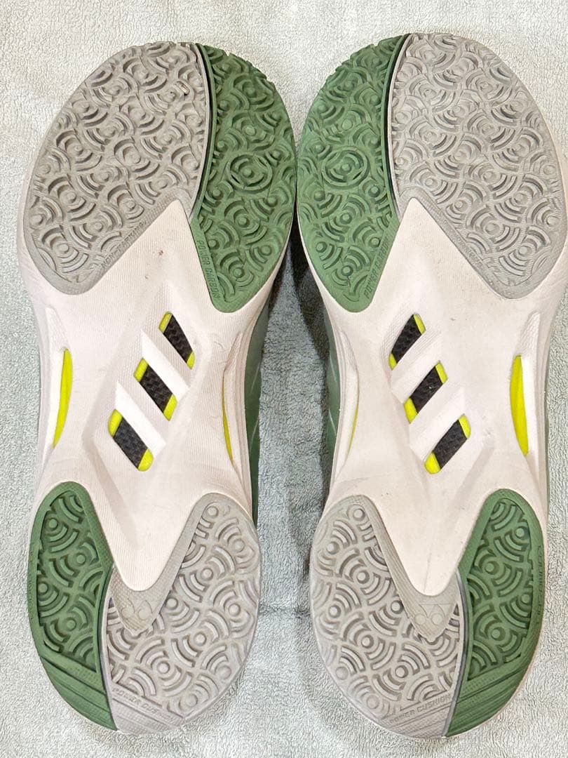 【美品】YONEX ソフトテニスシューズ AERODASH WIDE