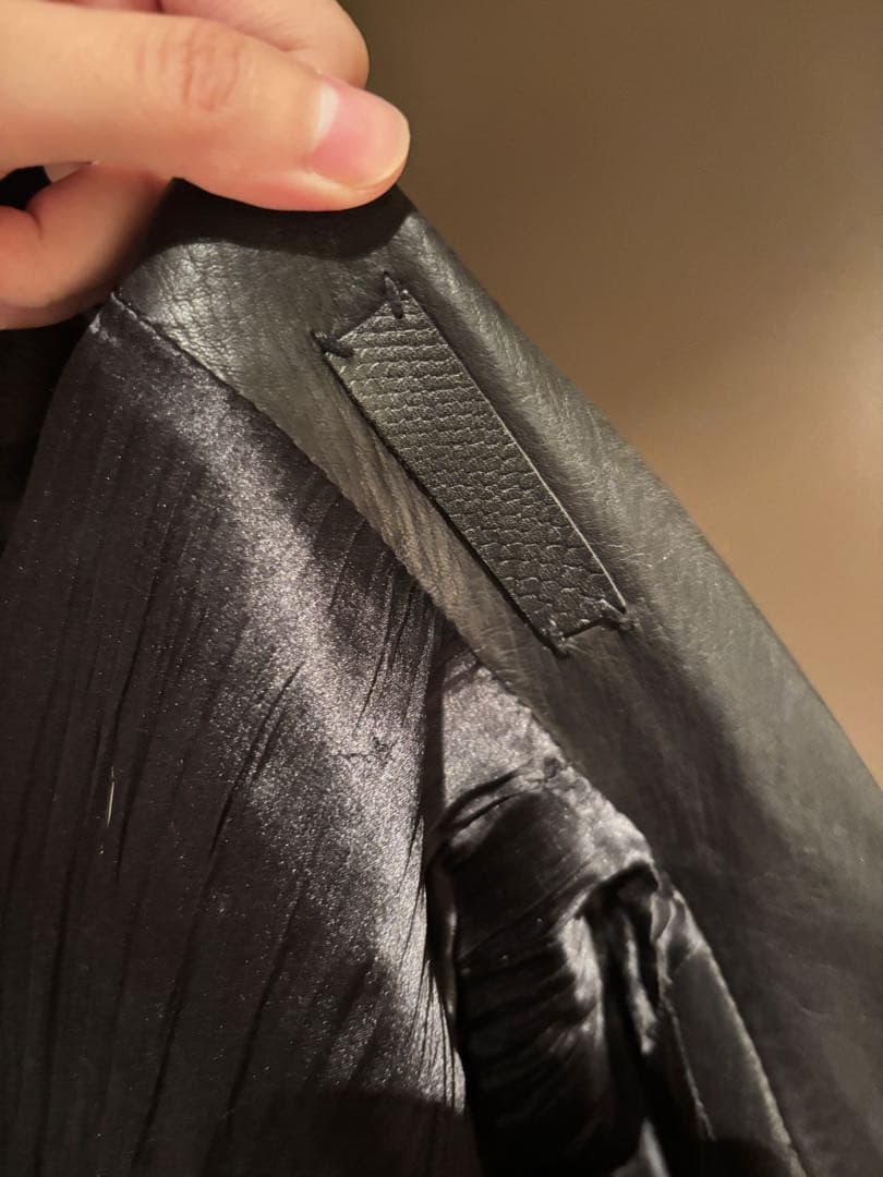 ジャケット・アウター IF SIX WAS NINE LEATHER BLAZER