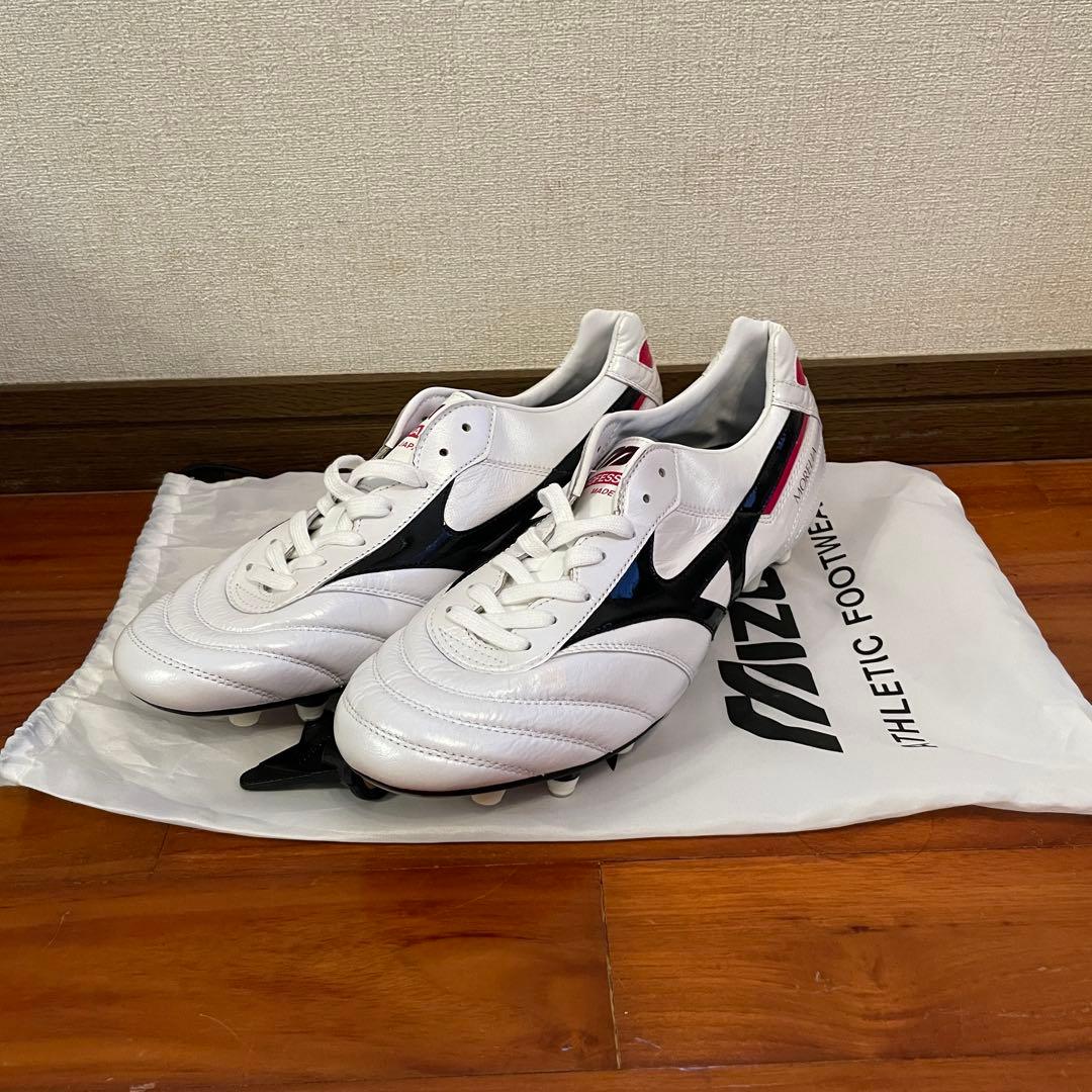 【新品未使用】　モレリア2 27.5cm 白　ベロなし　取り替え式（ミックス）
