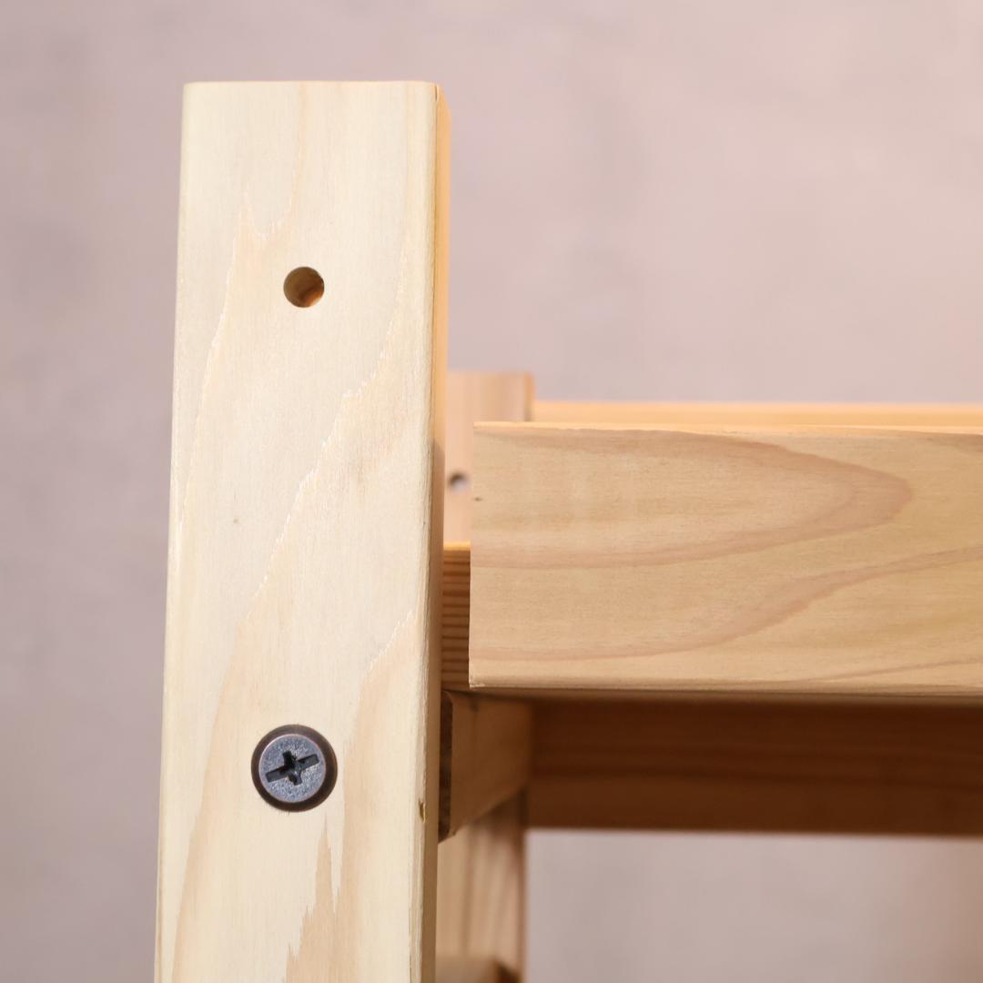 日田杉 天然木頑丈ラック 収納ラック 天然木 本棚 書棚 ディスプレイラック