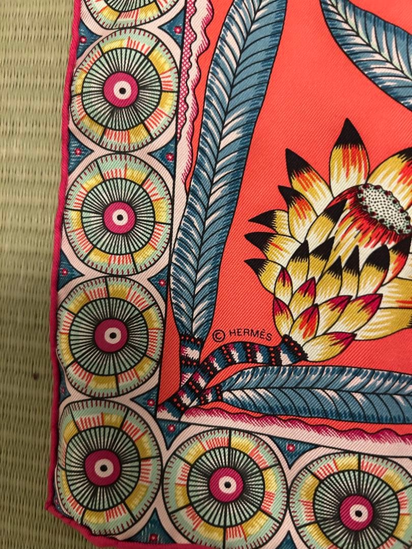 Hermès The Savana Dance スカーフ