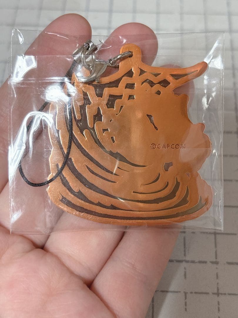 モンハン　モンスターアイコンステンド　歴戦王　クシャルダオラ　キーホルダー