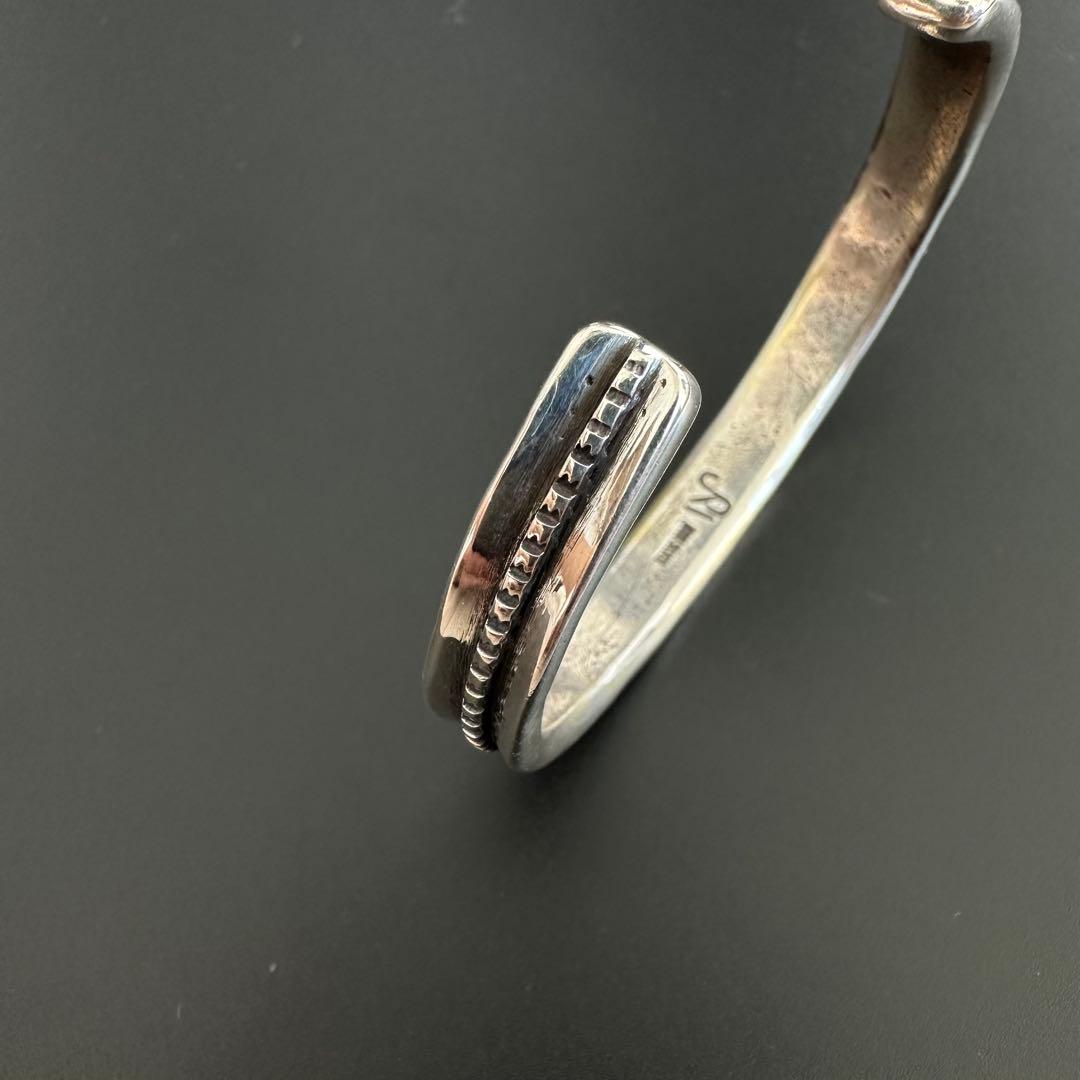 Jesse Robbins Coin Silver バングル