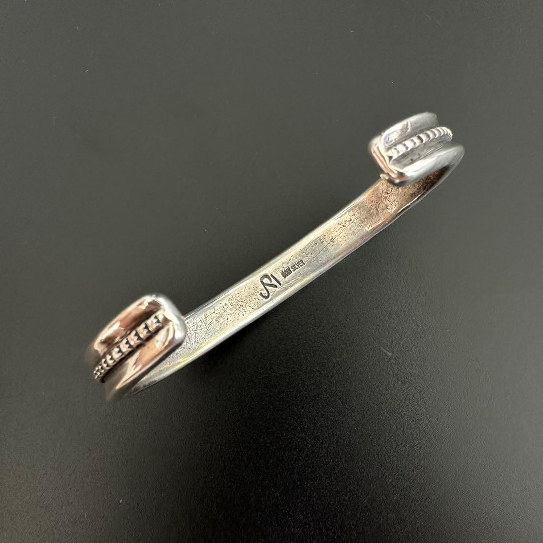 Jesse Robbins Coin Silver バングル