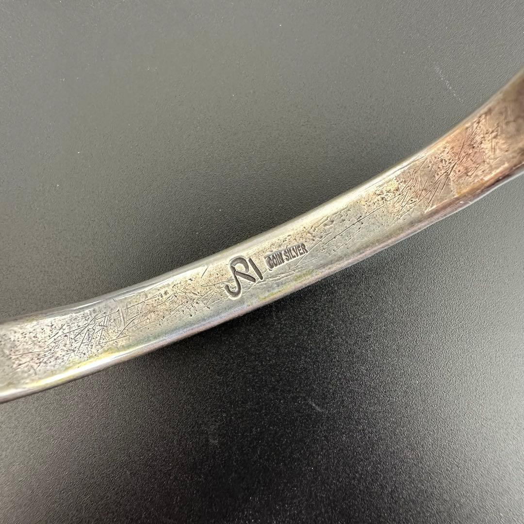 Jesse Robbins Coin Silver バングル