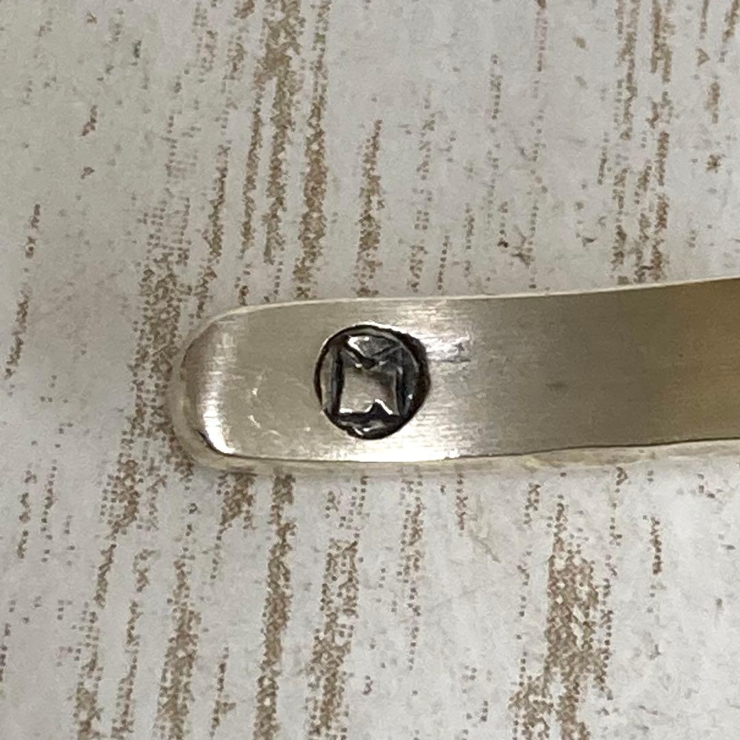 ra-2296) MANANAS ハーフラウンドバングル シルバー925