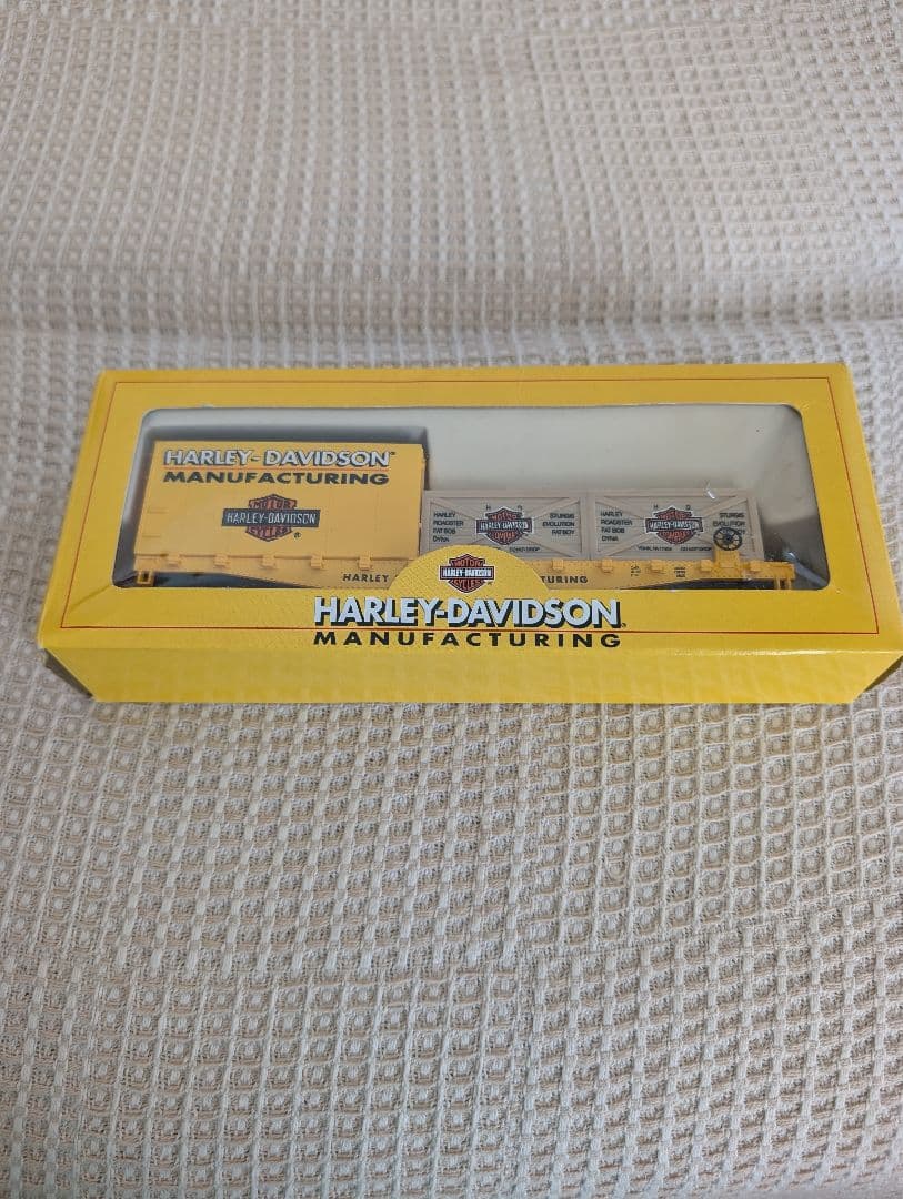 【希少】【値下げ中】HARLEY-DAVIDSON 鉄道模型セット 5両