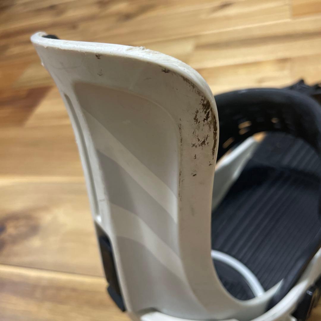 FLUX XF BINDINGS ホワイト/ブラックXSサイズ