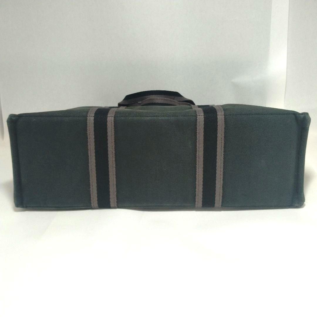 エルメス HERMES フールトゥ GM キャンバス トートバッグ ブラック 黒
