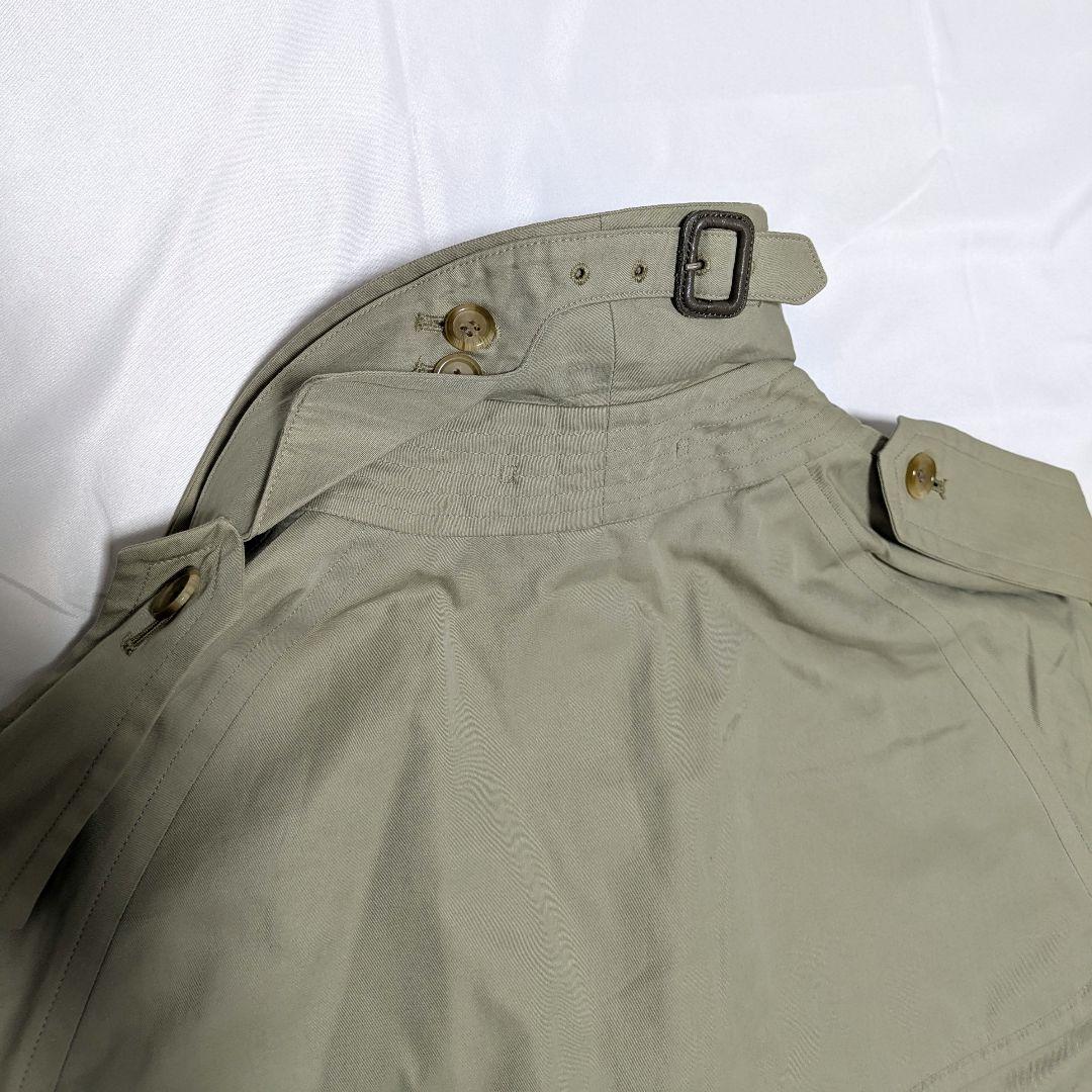 極美品　英国製 90s バーバリー　トレンチコート　ノバチェック　ロング丈　XL