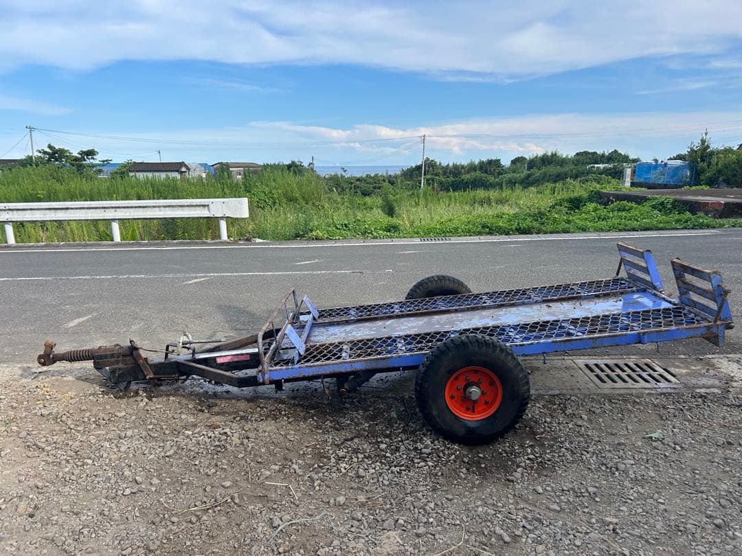 宮崎　中川車輌　コンバインカー　油圧シーソー式 NCB-601 トレーラー