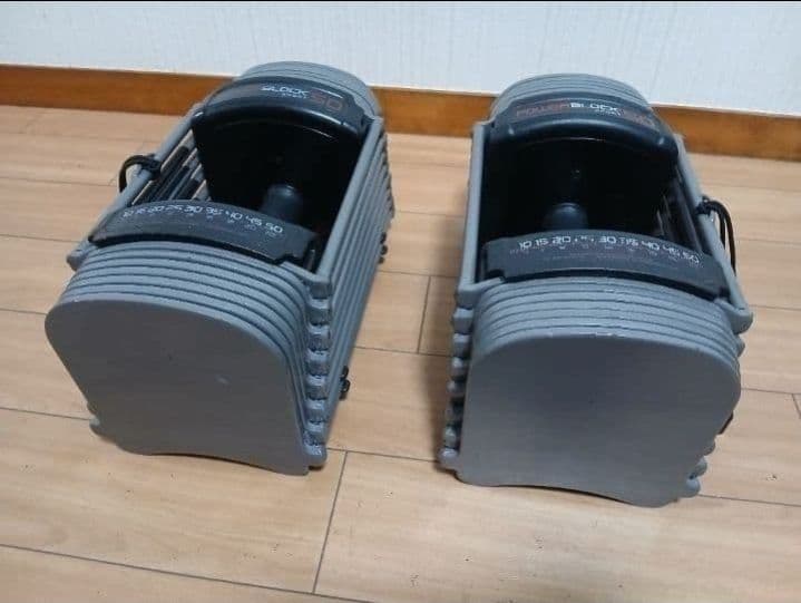 ① POWER BLOCK SP50パワーブロック ダンベル　23kg × 1個