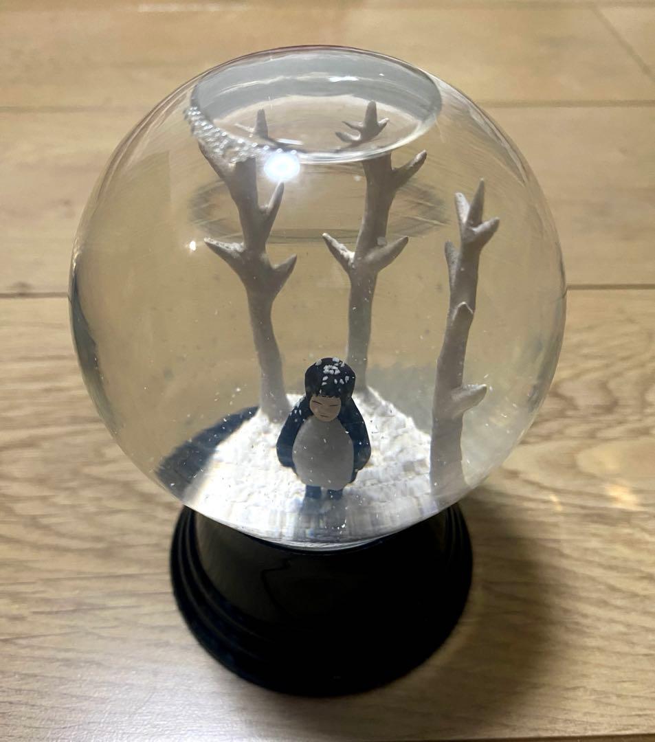 【新品・限定品】 山本麻友香 スノードーム 現代美術 現代アート 奈良美智