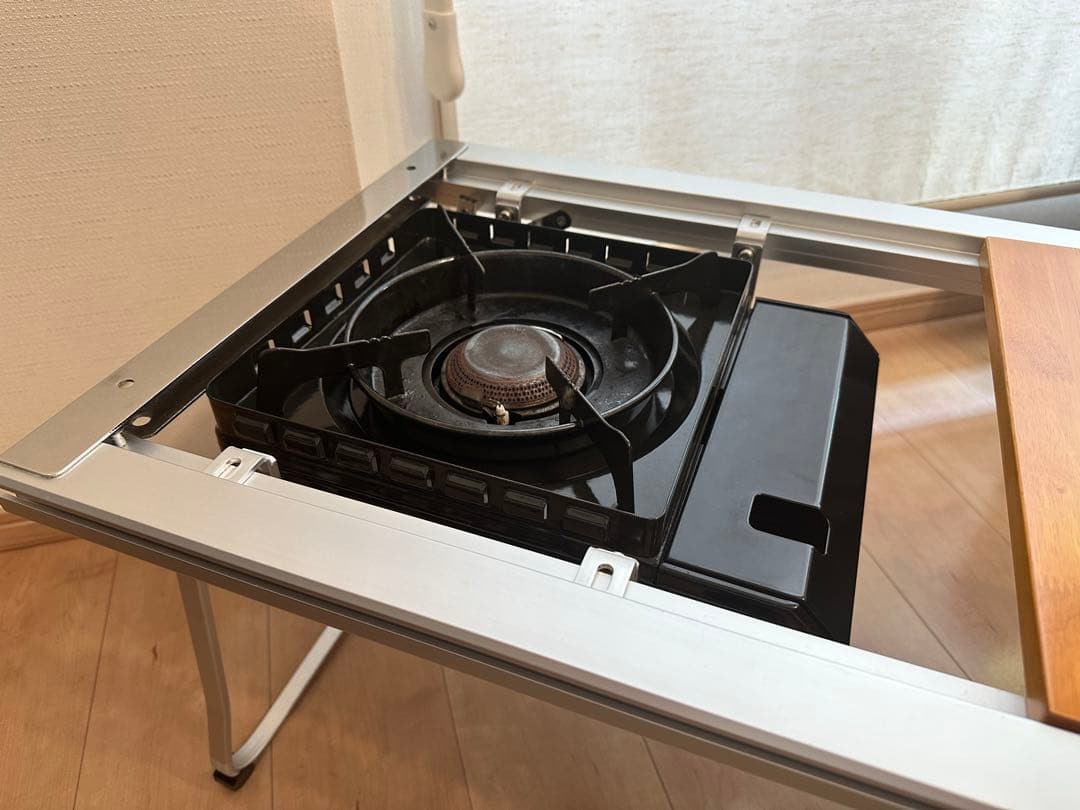 ［大人気！］IGTテーブル“タフまる”ビルトインラック［CB缶派必見⭐︎］