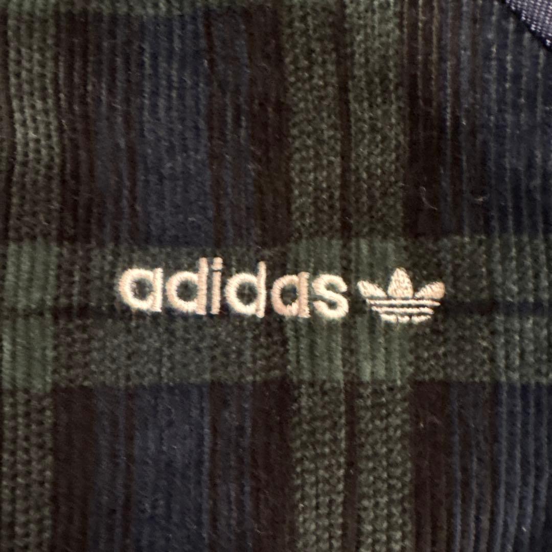 adidas タータンカレッジジャケット