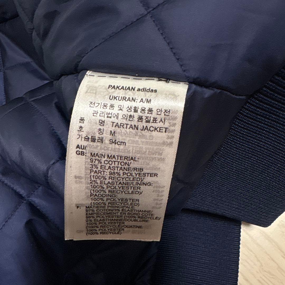 adidas タータンカレッジジャケット
