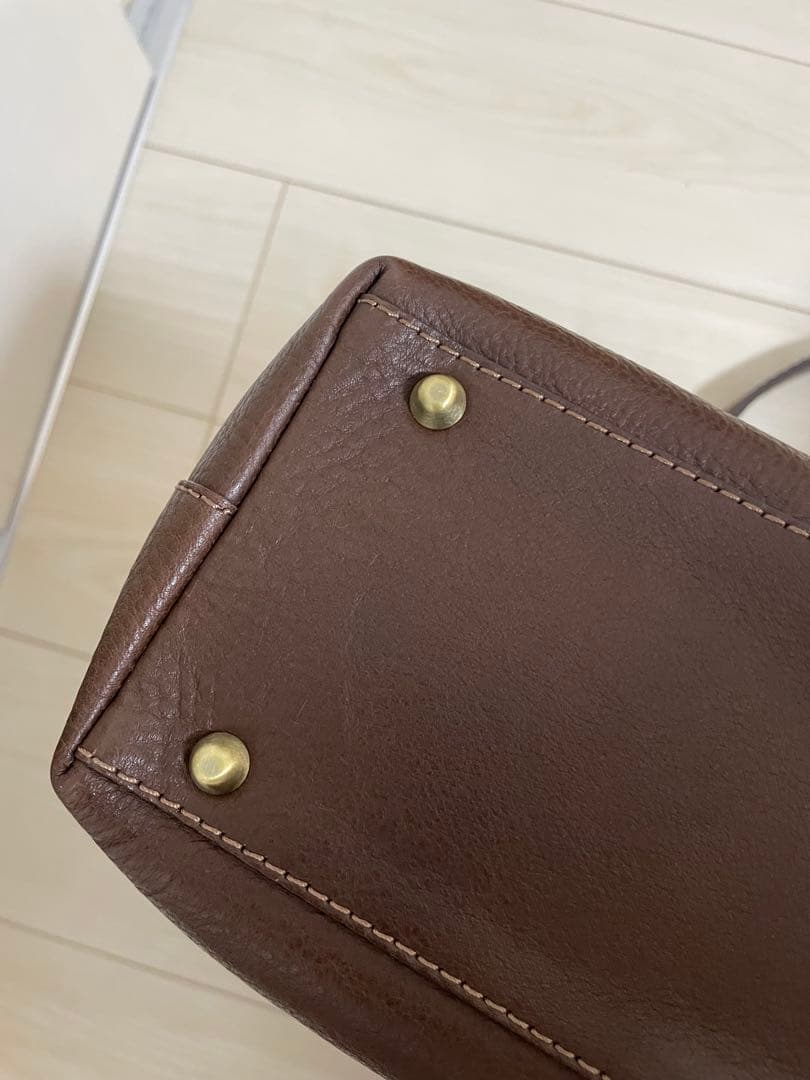 最終値引き 土屋鞄製造所 【美品】トーンオイルヌメ デイリートート